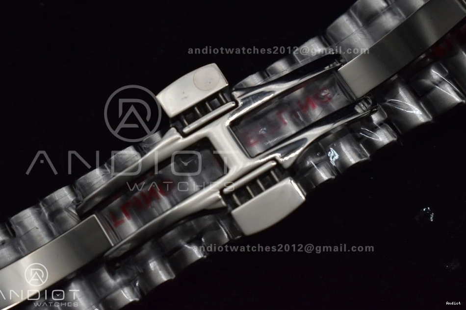 White 40mm 1:1 On SS Edition GMT Best Bracelet Factory Chronomat A2836 Dial Breitling BLS Automatic 0320